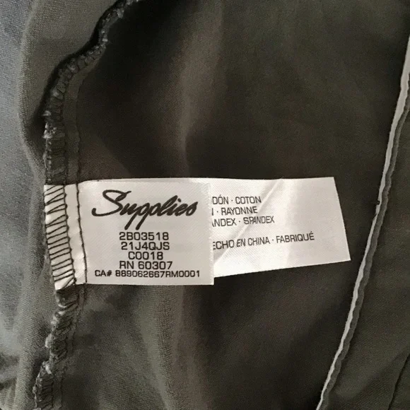 NEW Car Coat Jacket XL Fatigue Green Stretch Elastic Sleeves Supplies Union Bay - Picture 14 of 16